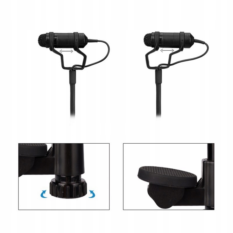 Kimafun CX200 Houslový mikrofon pro mikroporty Akg [mini Xlr 3pin]