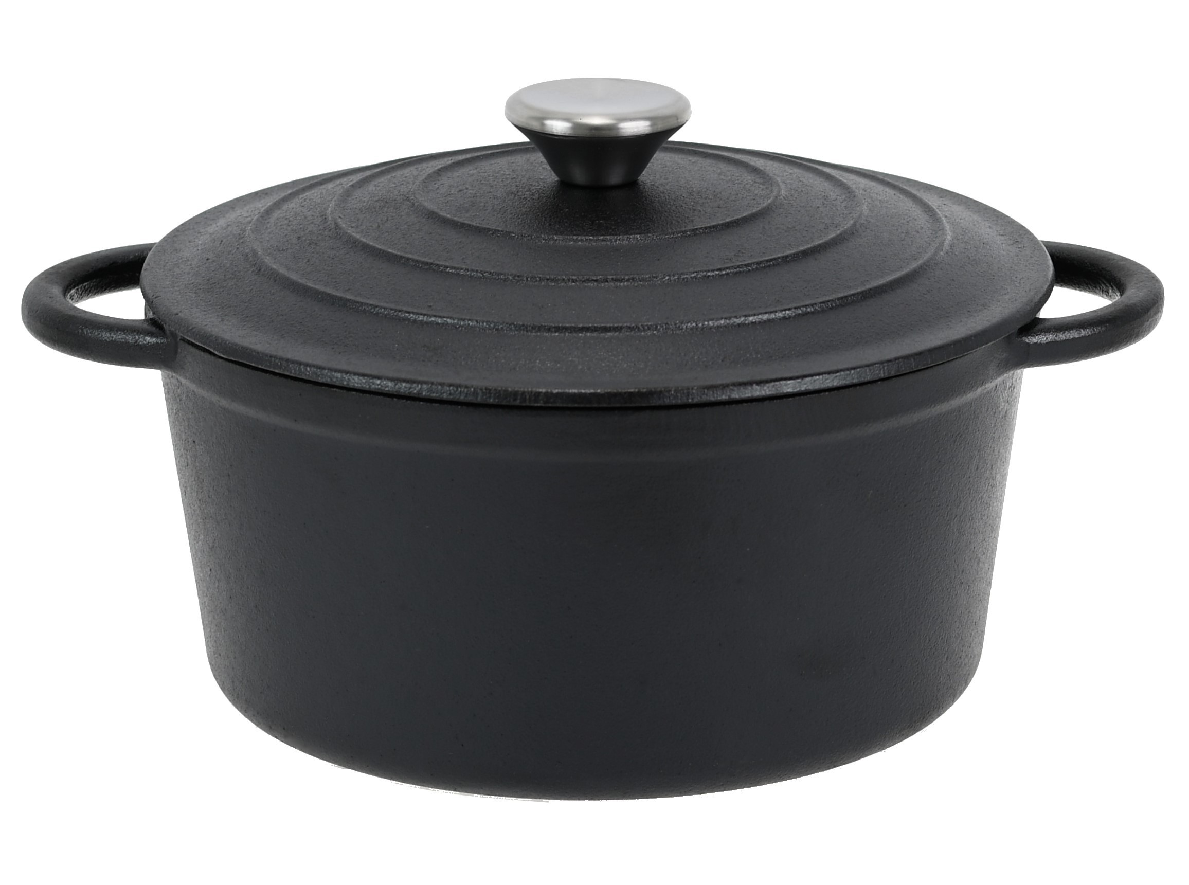 

Garnek Żeliwny 4,8L Kociołek Ciężki Brytfanna 26cm