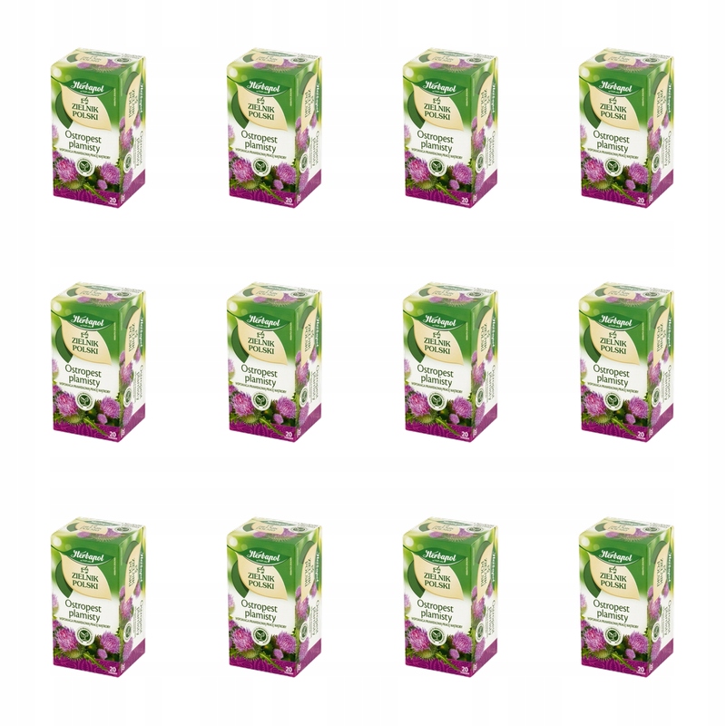 Polský herbář ostropestřec mariánský 20tb/40g X12