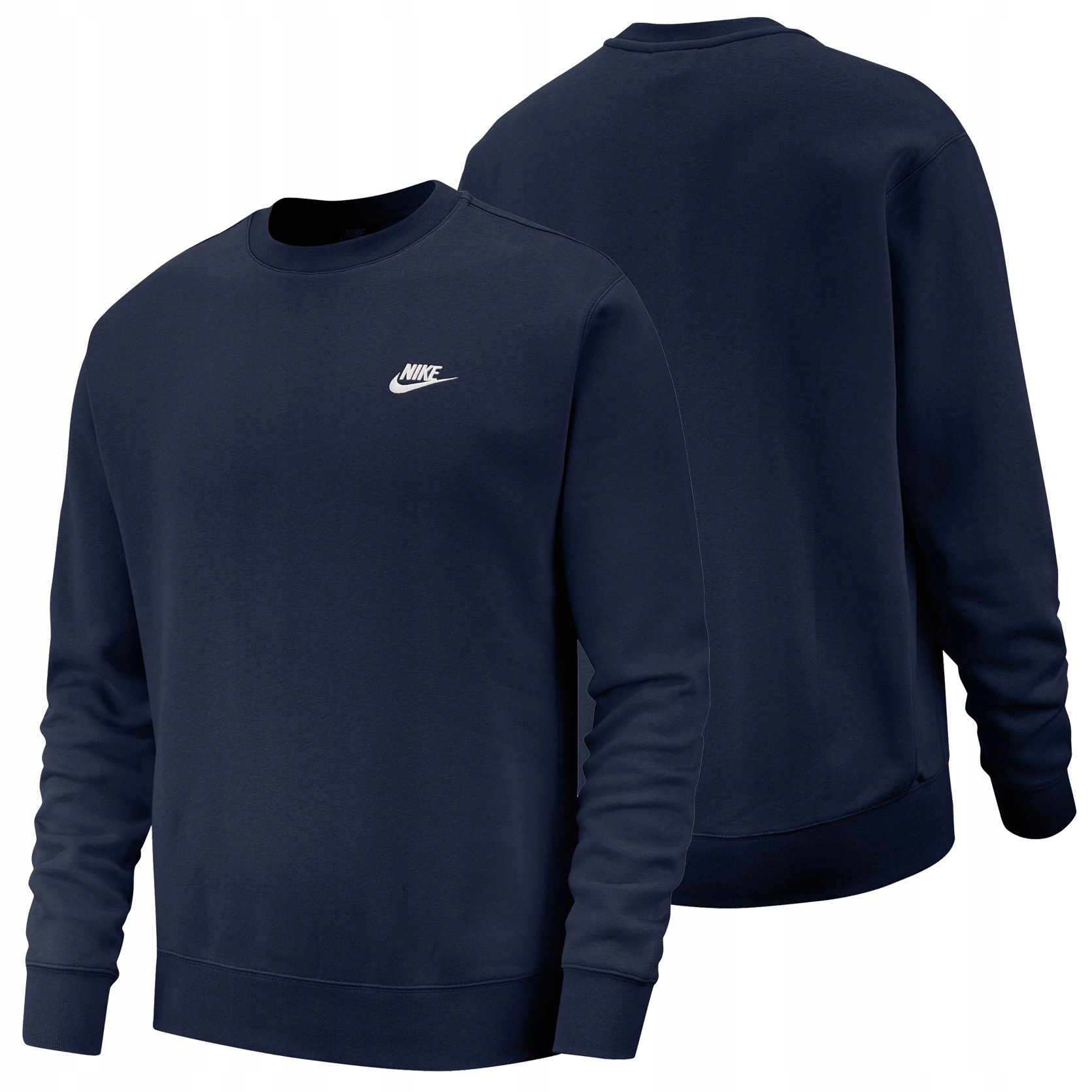 Nike Sportswear pánská mikina v modré barvě, klasická bavlna BV2666 S