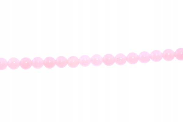 Jadeit jasno różowa kula 10mm