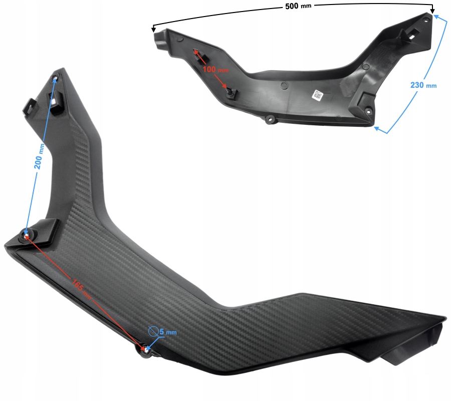 Obudowa boczna prawa VOGE 300 R Producent WZMOTO