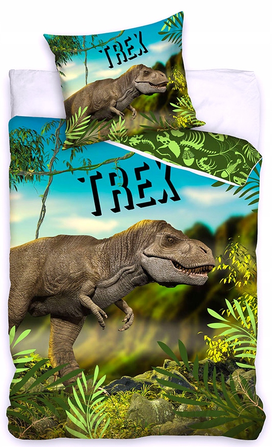 

Pościel 140x200 T-rex Dinozaur