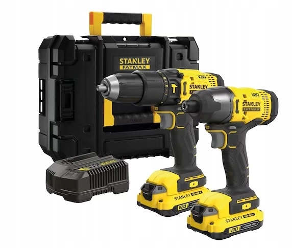 Stanley Set V20 SFMCK465D2T (SFMCD711 SFMCF800) 2x2,0Ah Tstak
