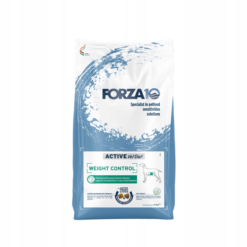 Forza10 Active Vet Diet Weight Control Nadwaga u Psa 4kg