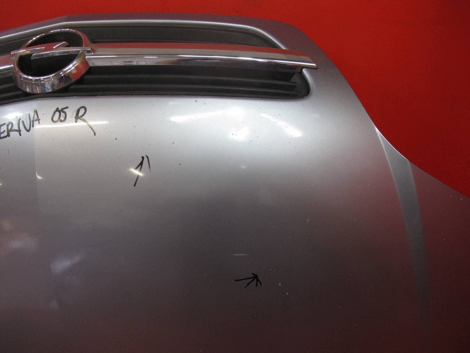 OPEL MERIVA A X03 bonnet front grille engine housing cover Z163