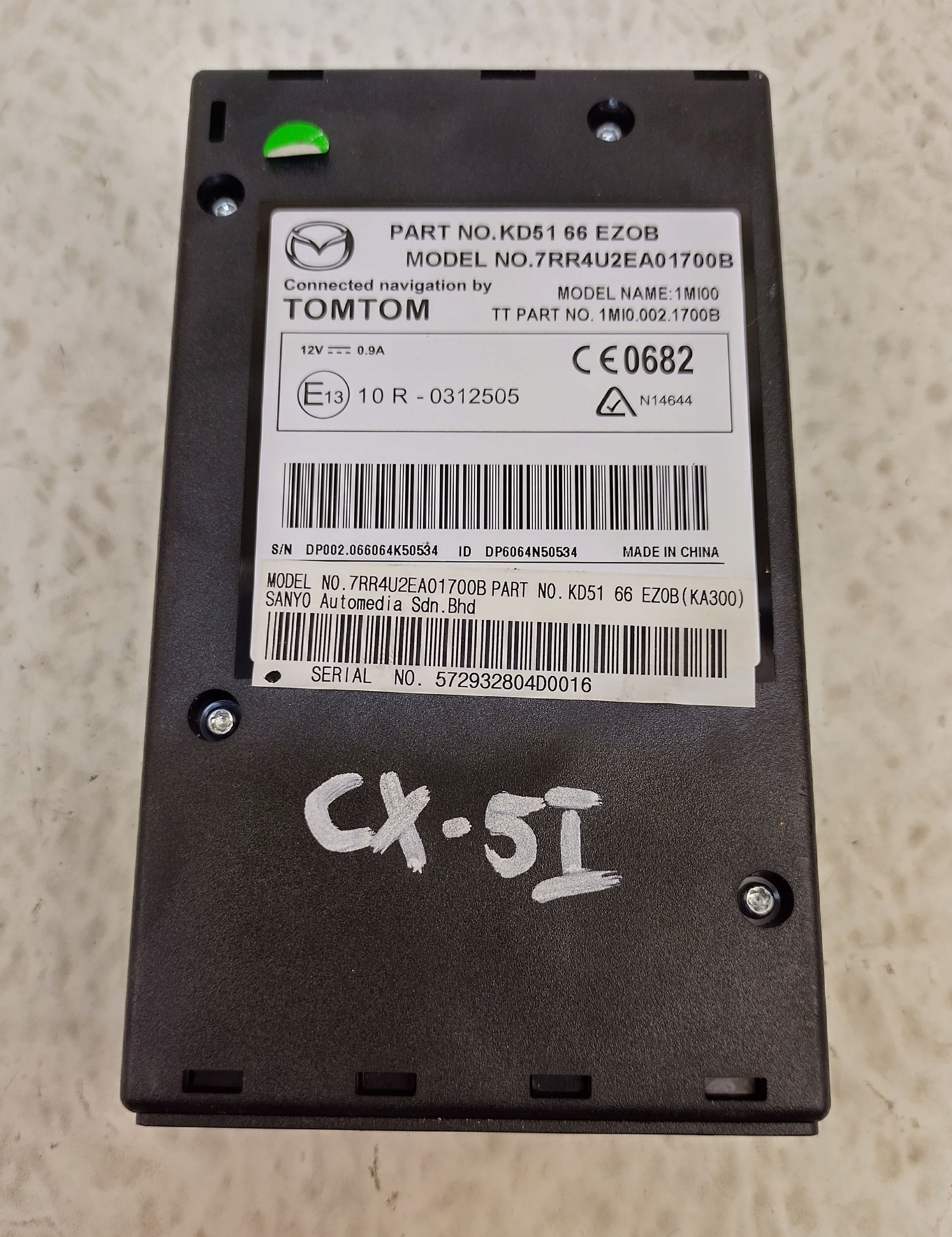 mazda 1 и 12-14 перед РЕСТАЙЛИНГ модуль навигации с tomtom