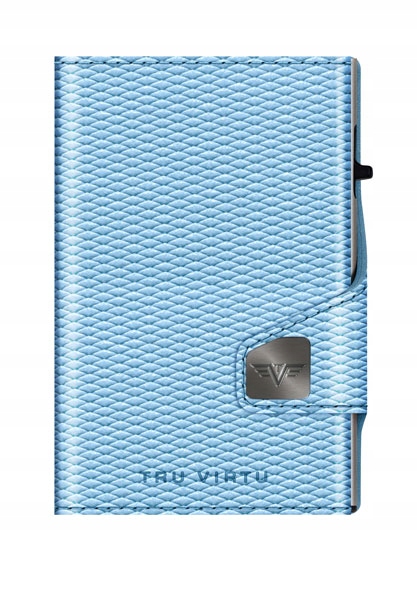 Peněženka Click & Slide Rhombus Light Blue/Silver
