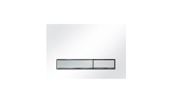 Blue Splachovacie Tlačidlo Na Útese, Biele Sklo