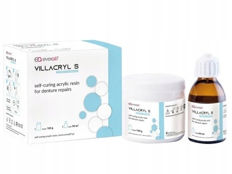 

Villacryl S V4 Do Naprawy Protez Zębowych Zestaw
