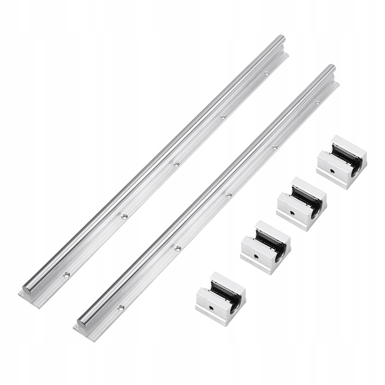 2 sztuk Prowadnica liniowa łożyska SBR12 500mm