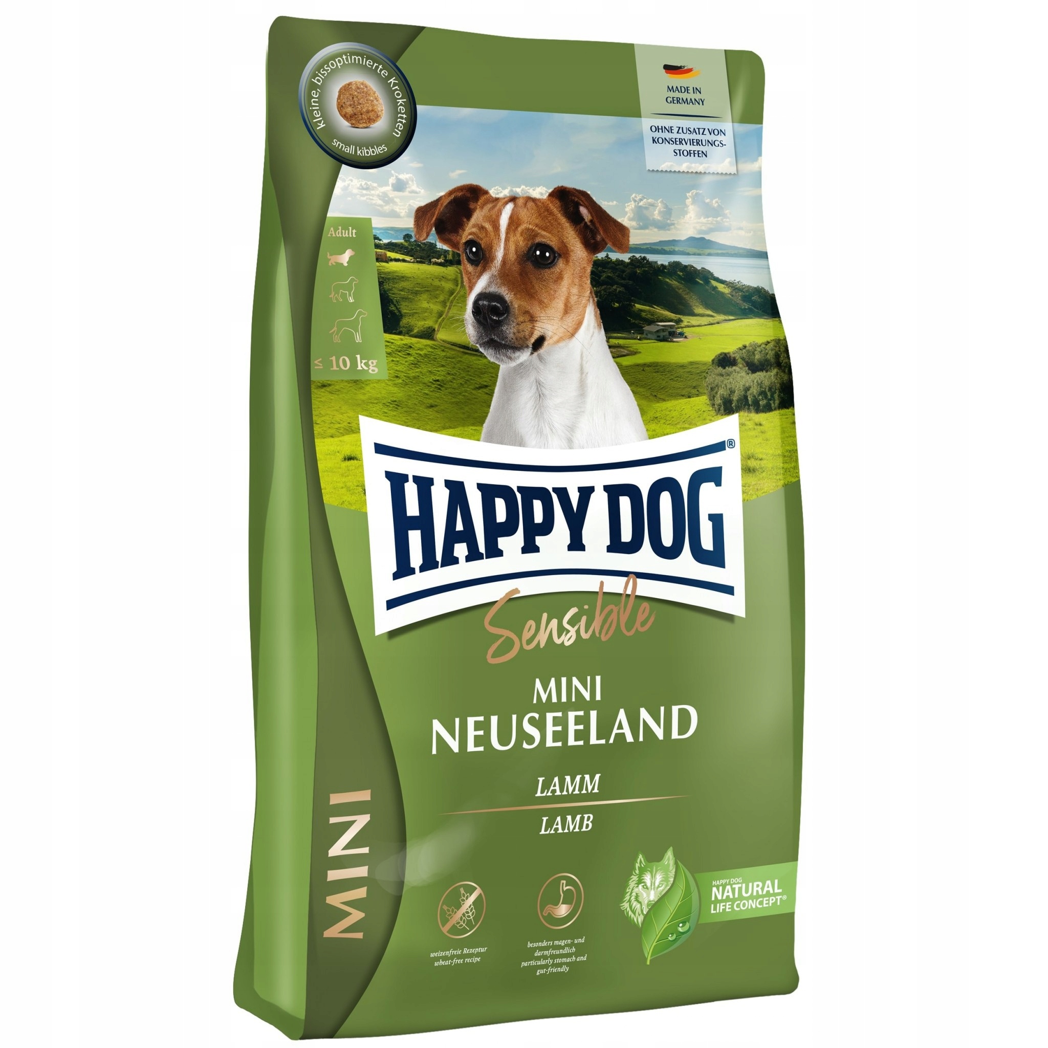 Happy Dog Mini Nowa Zelandia karma sucha dla psa 10kg