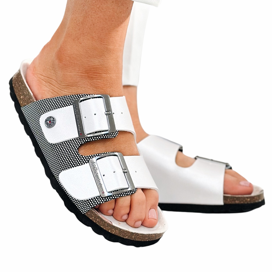 Anekke Nazouváky 40371-796 Pohodlné Nastavitelné Kožené 39 Letní boty