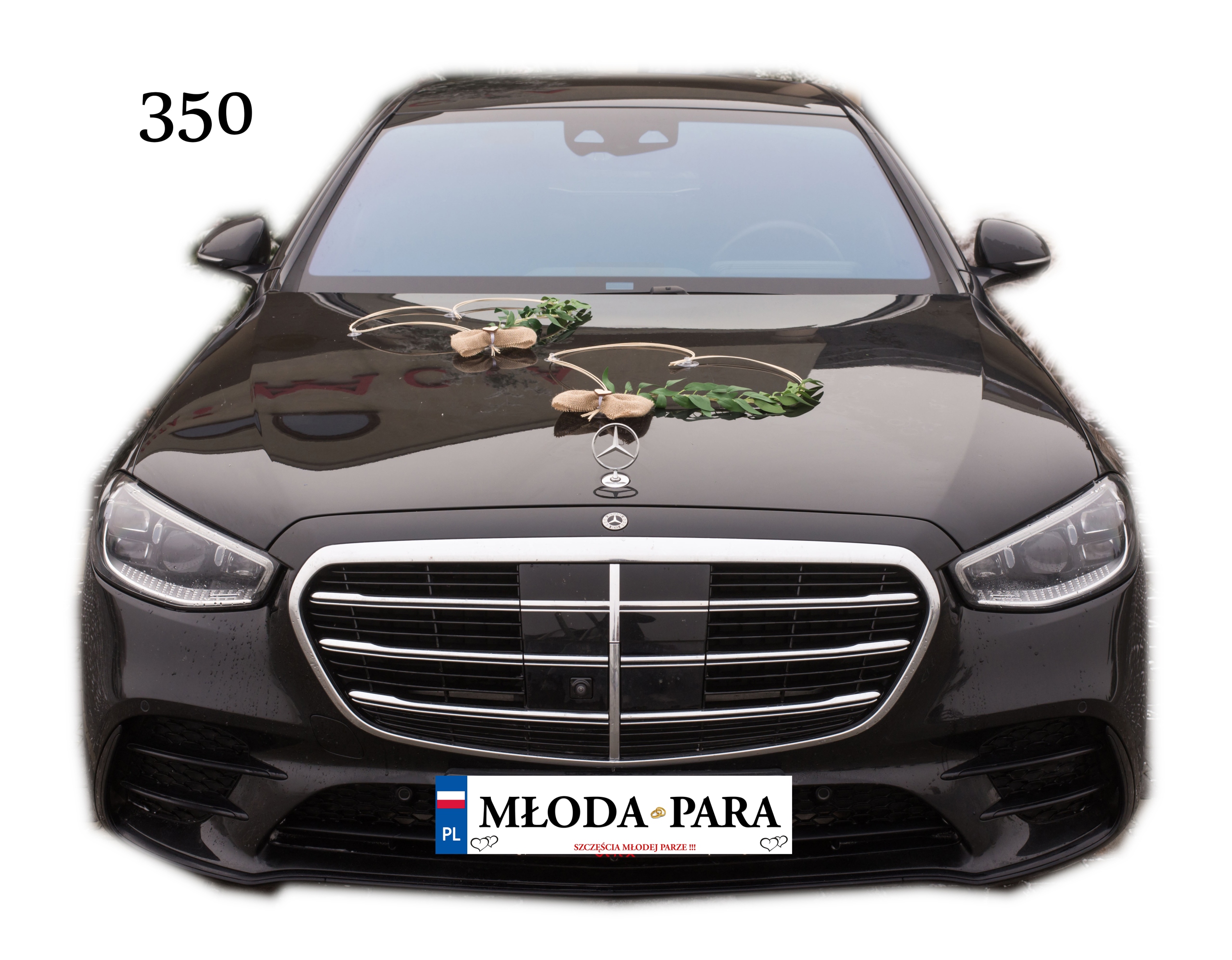 Produkt 1 Kvalita ozdoba dekorace na auto svatba 350
