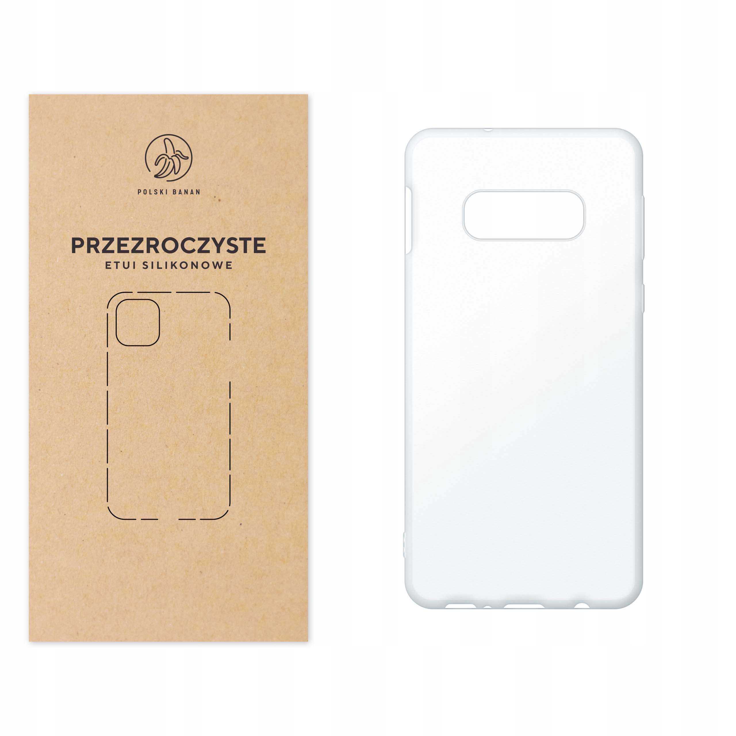 

Etui silikonowe Polski Banan do Samsung S10e