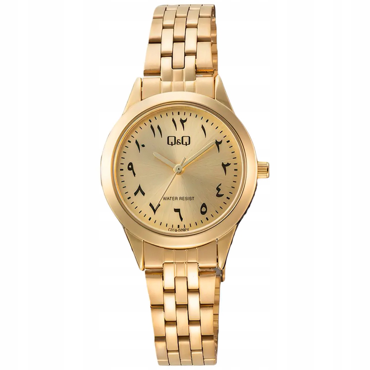 Dámské hodinky Qq C01A-009P zlaté