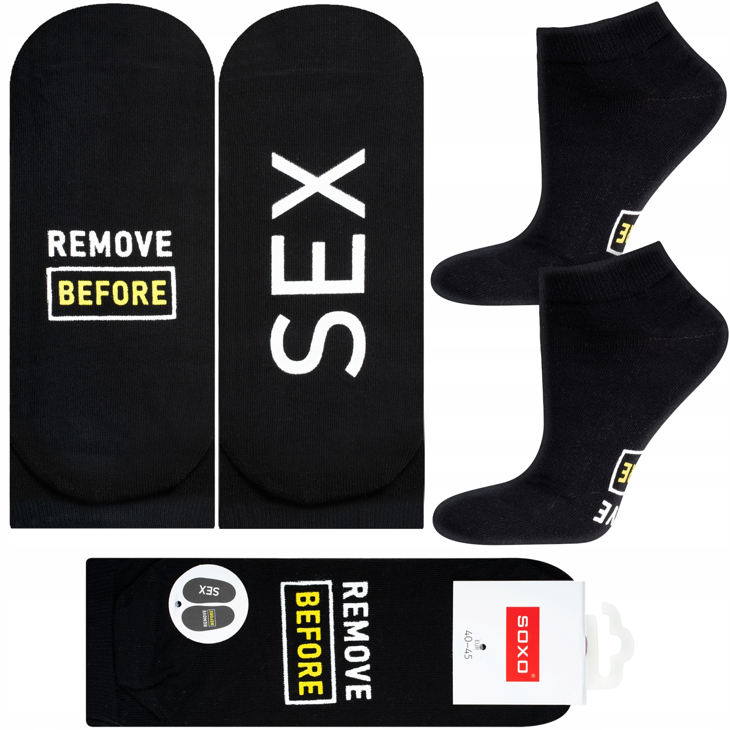 

Śmieszne Skarpetki Stopki Soxo Skarpety Męskie Abs