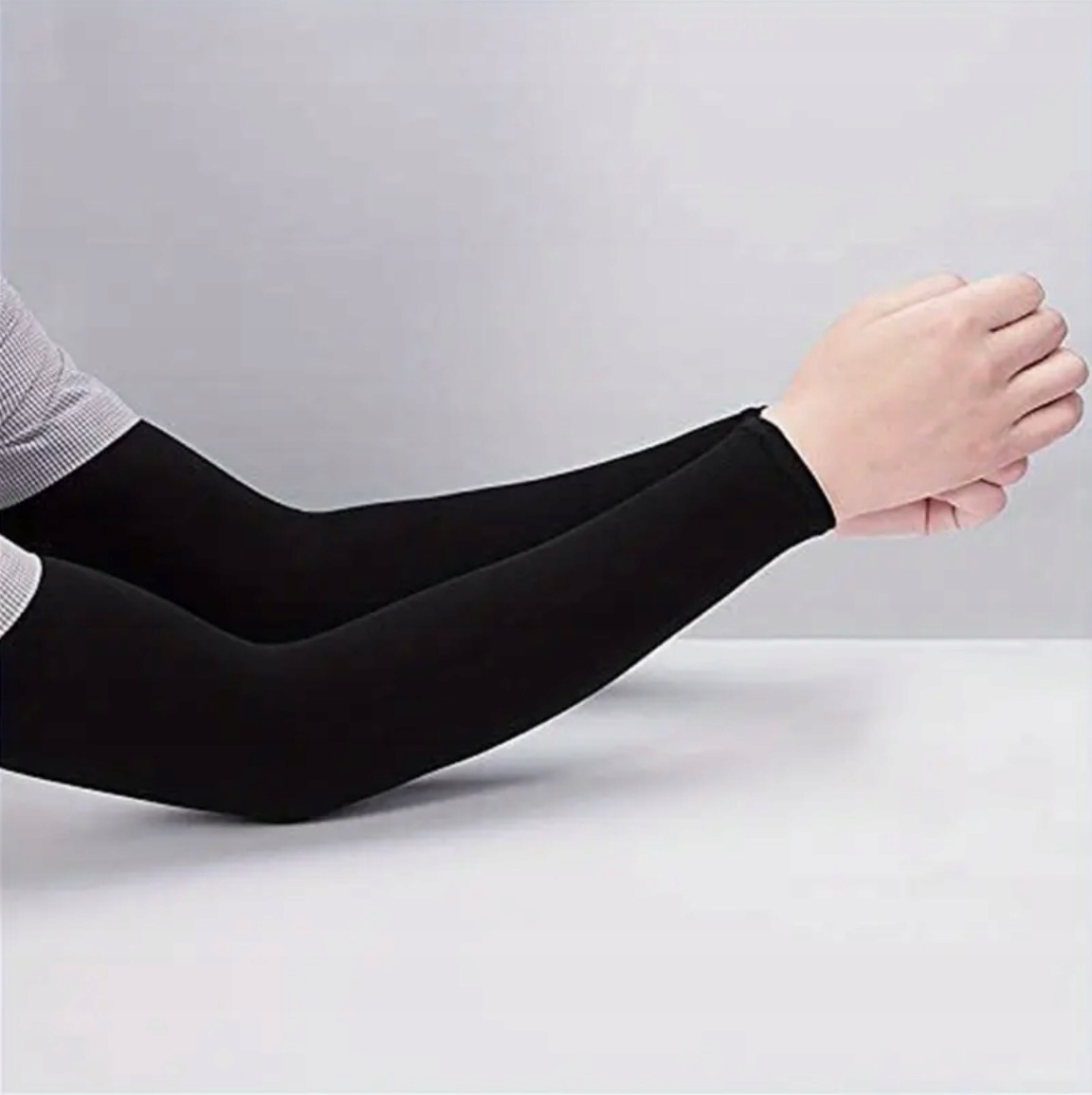 RĘKAW zakrywający tatuaż Mundur policyjny rower motocykl Czarny plus biały! Marka bez marki