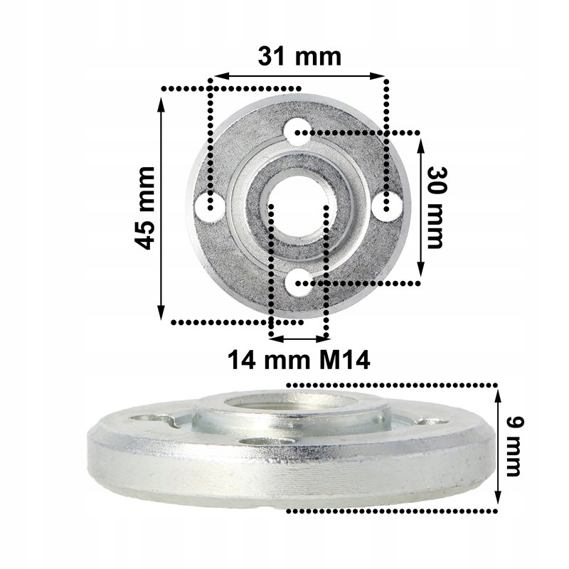 NAKRĘTKA PODKŁADKA TARCZY SZLIFIERKI DO BOSCH CELMA EINHELL -zamiennik Kod producenta retr645321
