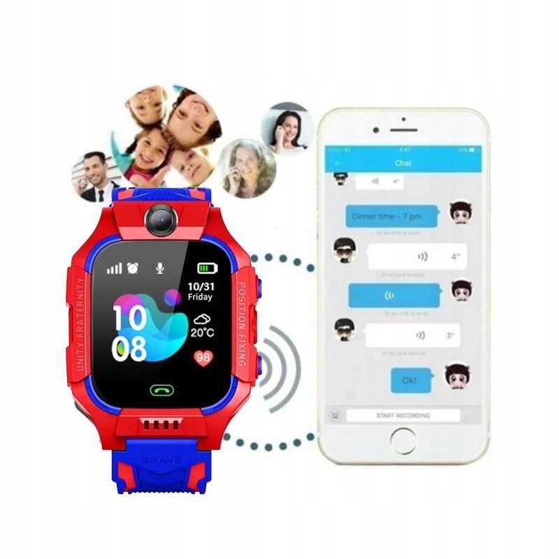 SMARTWATCH SIM PL LOKALIZATOR Zegarek DLA DZIECKA SMART WATCH POLSKIE MENU Model inny