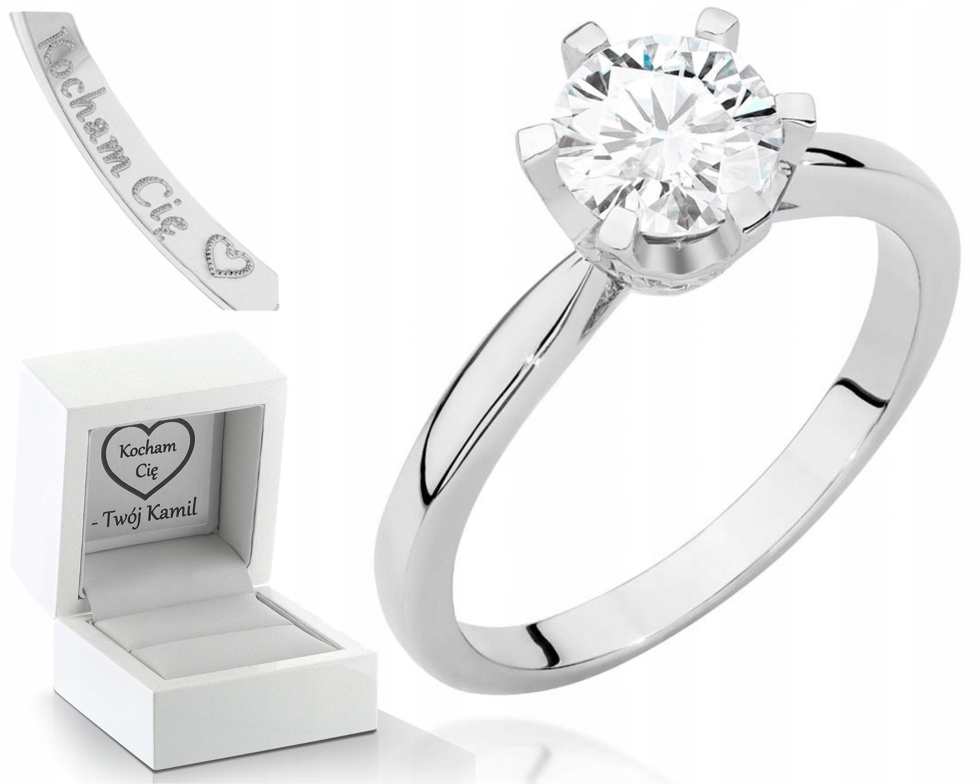 Bílé Zlato Prstýnek Diamant Briliant Obchod 585