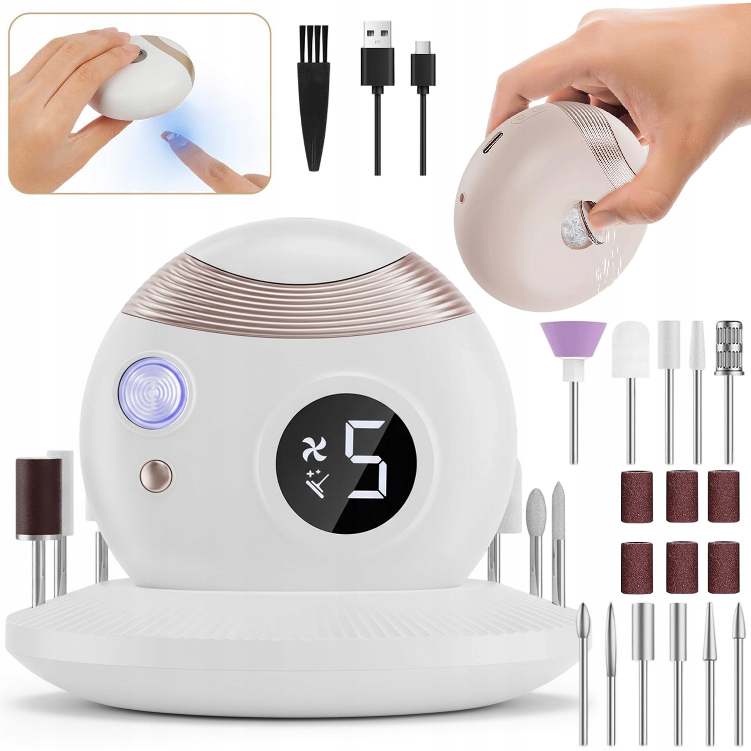 Automatický Elektrický Odstřihovač Nehtů Na Rukou A Pilník Péče