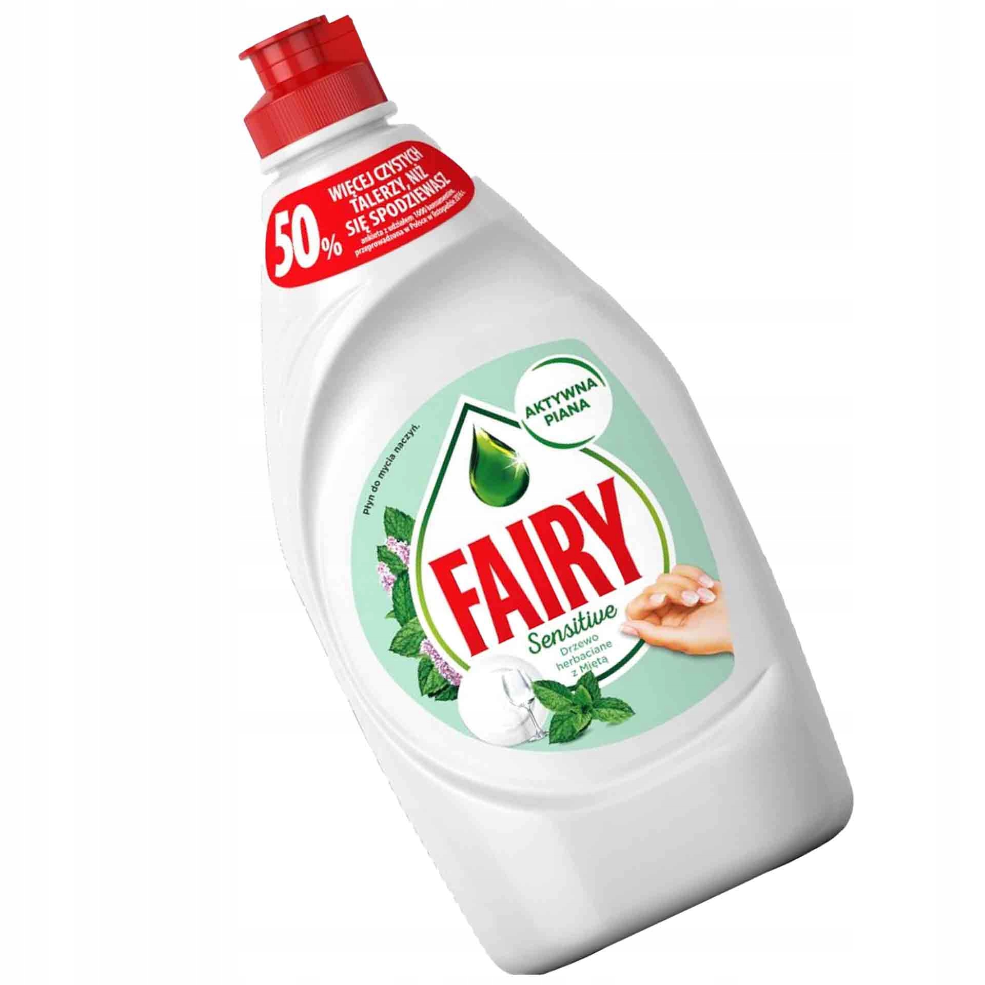 

Fairy Płyn Do Naczyń 450 ml Mięta/sensitive