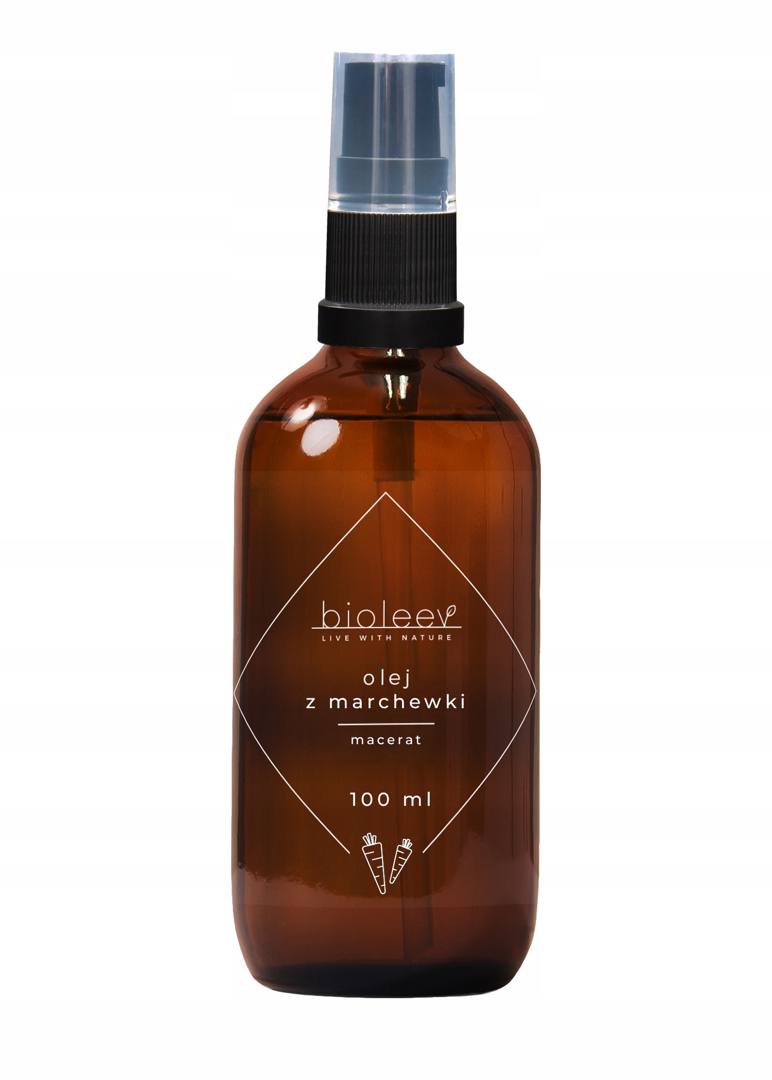 Olej z marchewki (MACERAT) Bioleev 100 ml