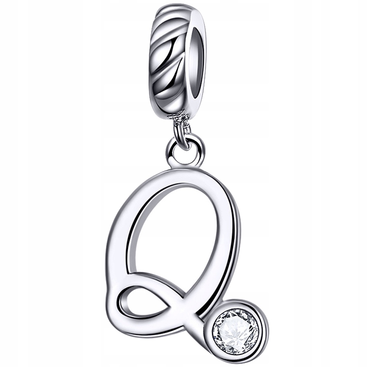 

Charms Literka Q do Pandora srebro 925 koralik