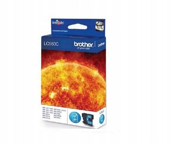 Tusz Brother LC980C niebieski