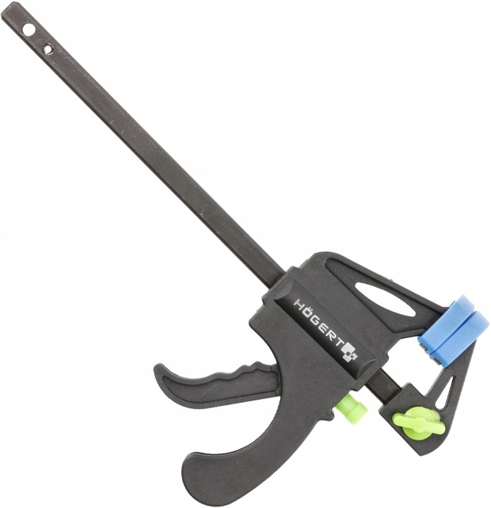 HOGERT ŚCISK STOLARSKI SZYBKOZACISKOWY AUTOMATYCZNY 150 x 63mm, Hoegert