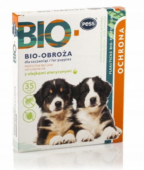 

Pess Bio Obroża szczenięta na pchły kleszcze 35cm