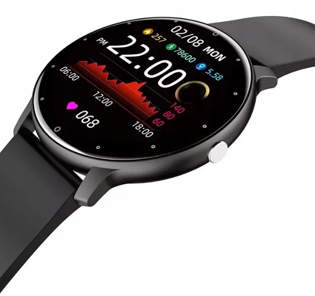 Zegarek Smartwatch Męski Luksusowy PULS SMS FB KOLORY Marka 100%