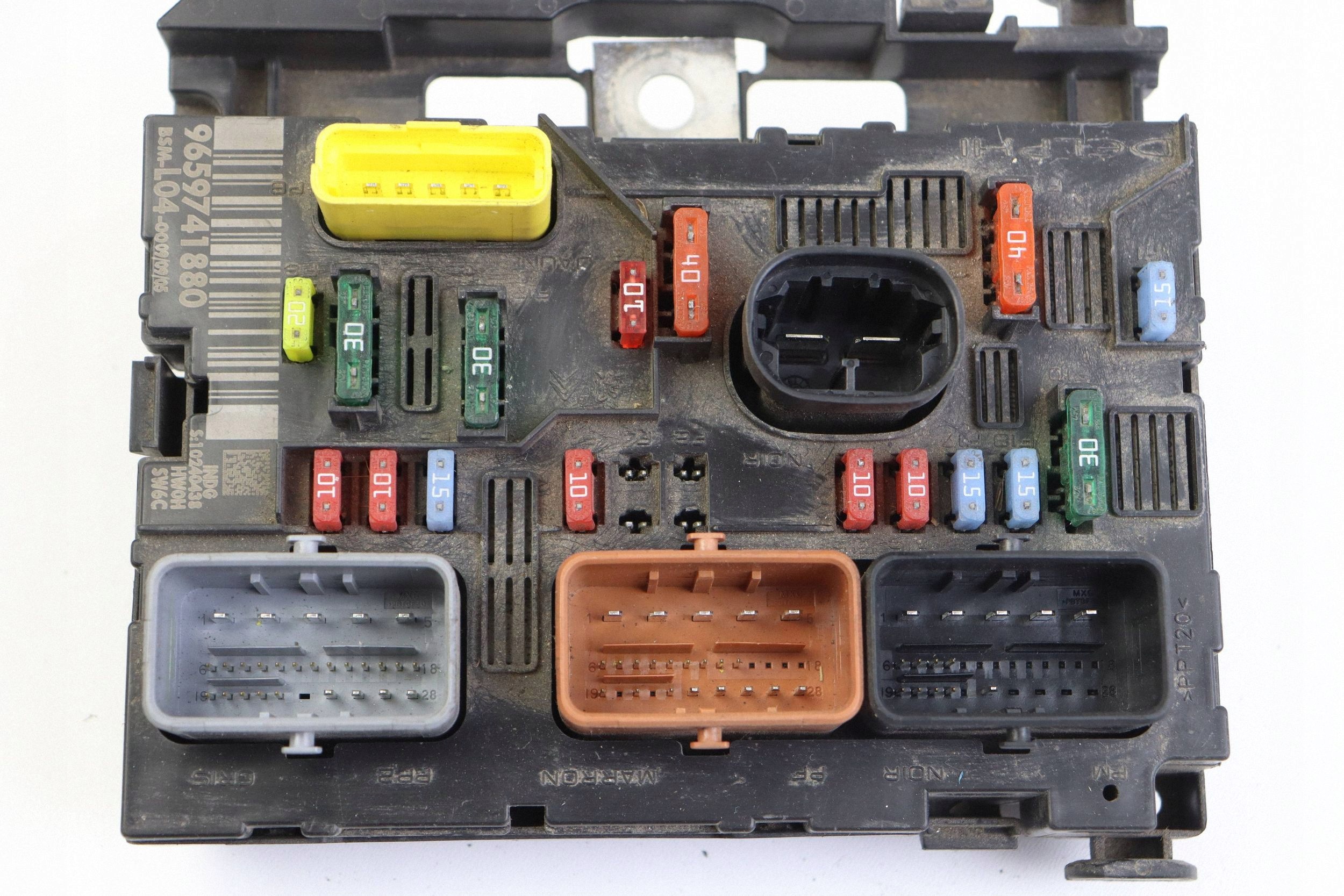 CITROEN PEUGEOT module boîte unité de commande électronique uce BSM 9659741880