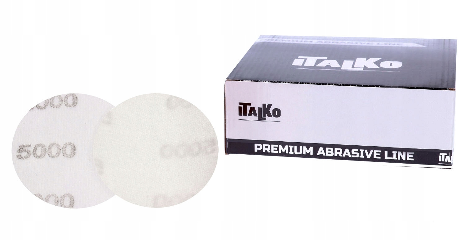 

Italko Papier Ścierny Krążek Na Rzep 75MM P5000