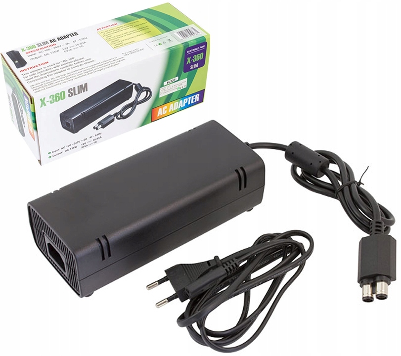 

Wydajny Zasilacz Do Konsoli XBOX360 Slim Microsoft