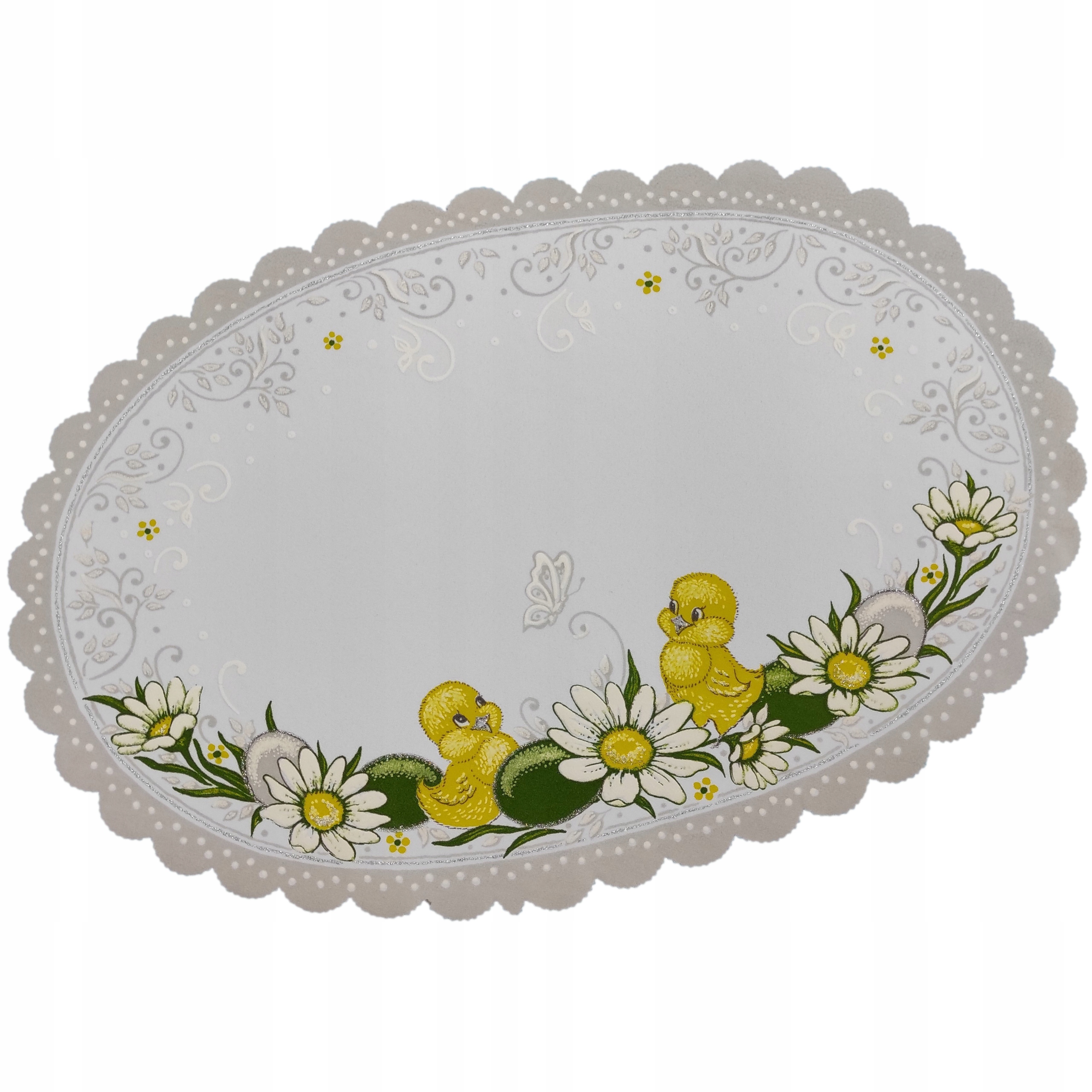 

Serwetka 32 x 48 cm Wielkanoc szara lamówka