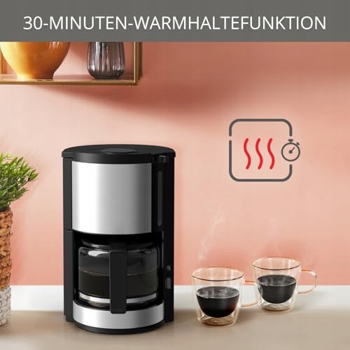 KRUPS Ekspres Przelewowy 10 Filiżanek Czarny z Inox — miniatura 3