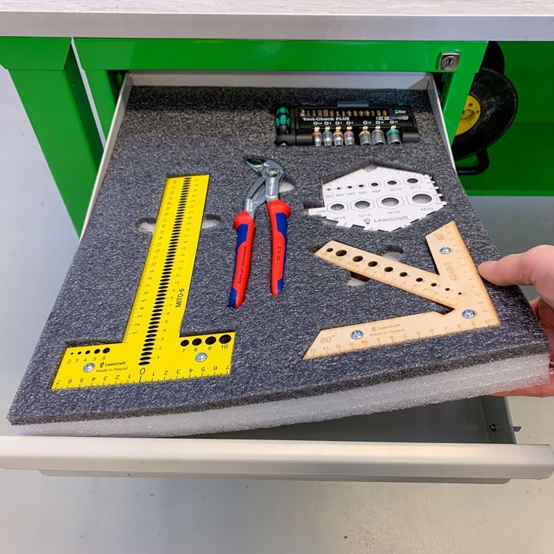 Pianka/wkład do szuflad/wózków narzędziowych Kod producenta LF-AW-4858