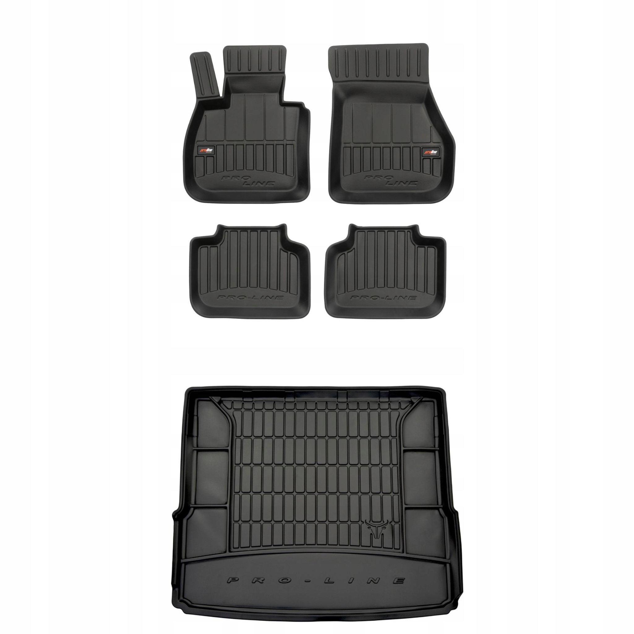 Sada gumových kobercov a rohoží pre Bmw X1 F48 15-22