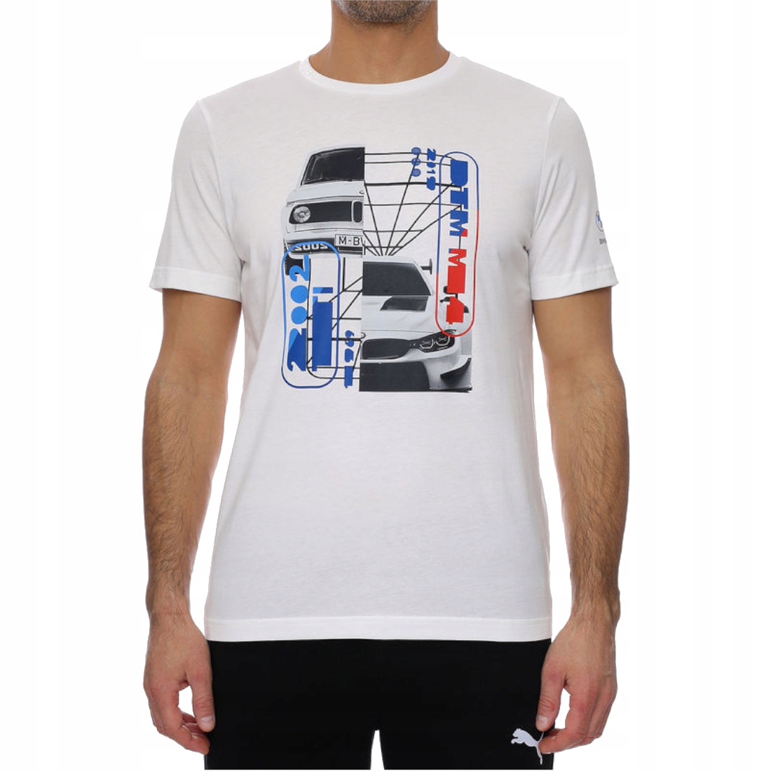 pánské tričko Puma Bmw Motorsport Graphic Tee [xs], Bavlna , bílé