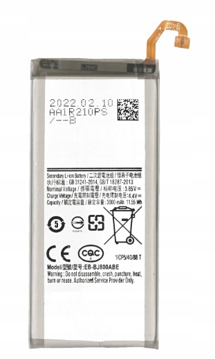 

Bateria do Samsung Galaxy J600F J6 A6 (2018)