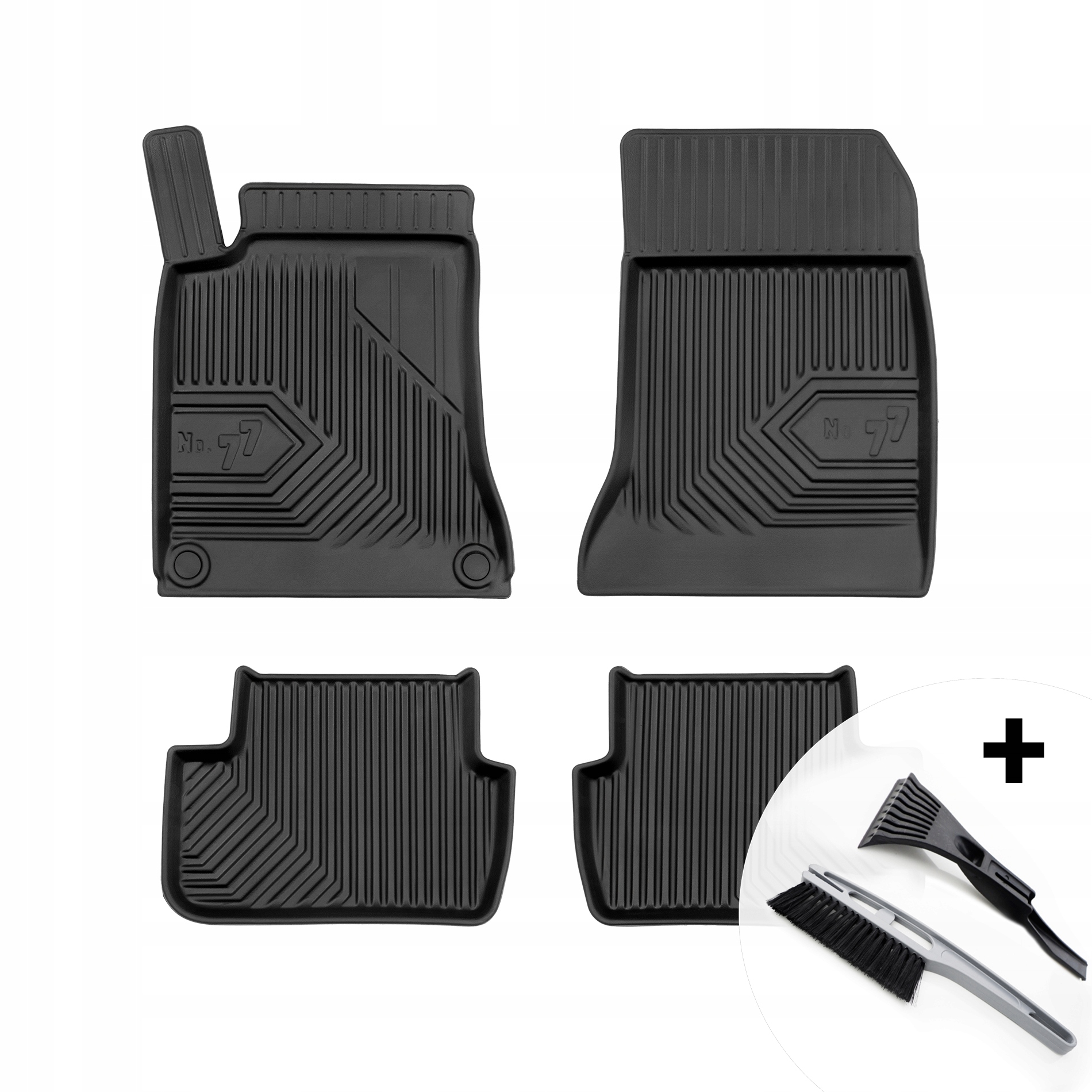 Gumové koberce pro Mercedes-Benz W246 2011-2018
