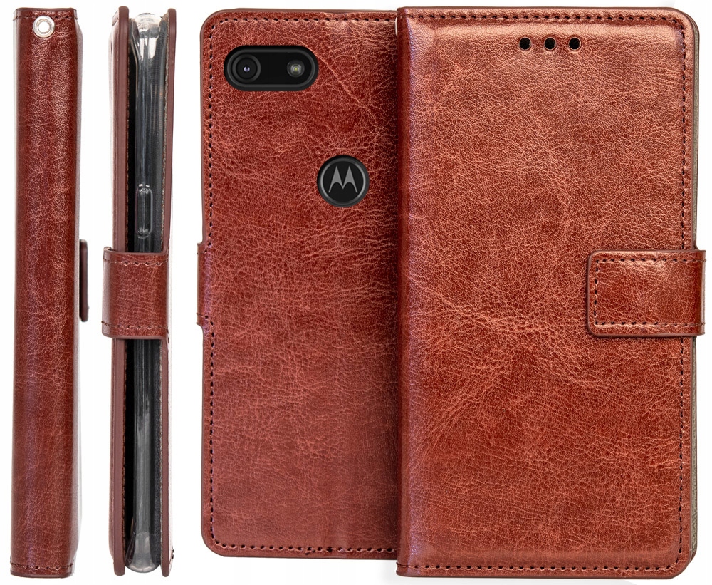 

Etui Portfel Do Motorola Moto E6 Play Szkło 9H