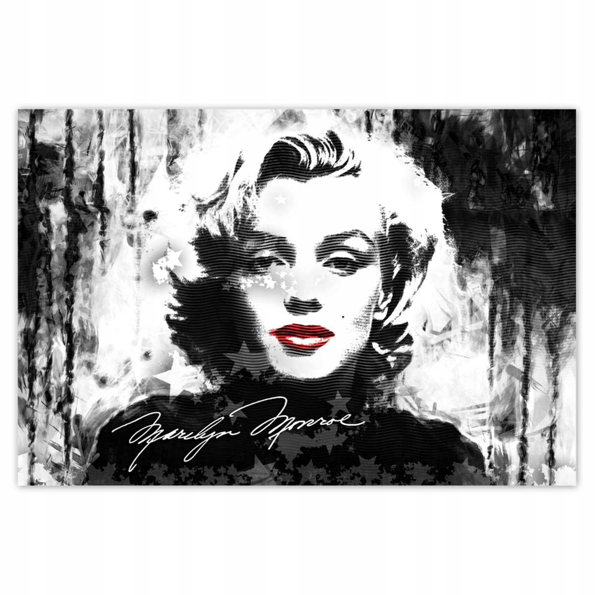 Plakáty 200x135 Marilyn Monroe Ústa Rty