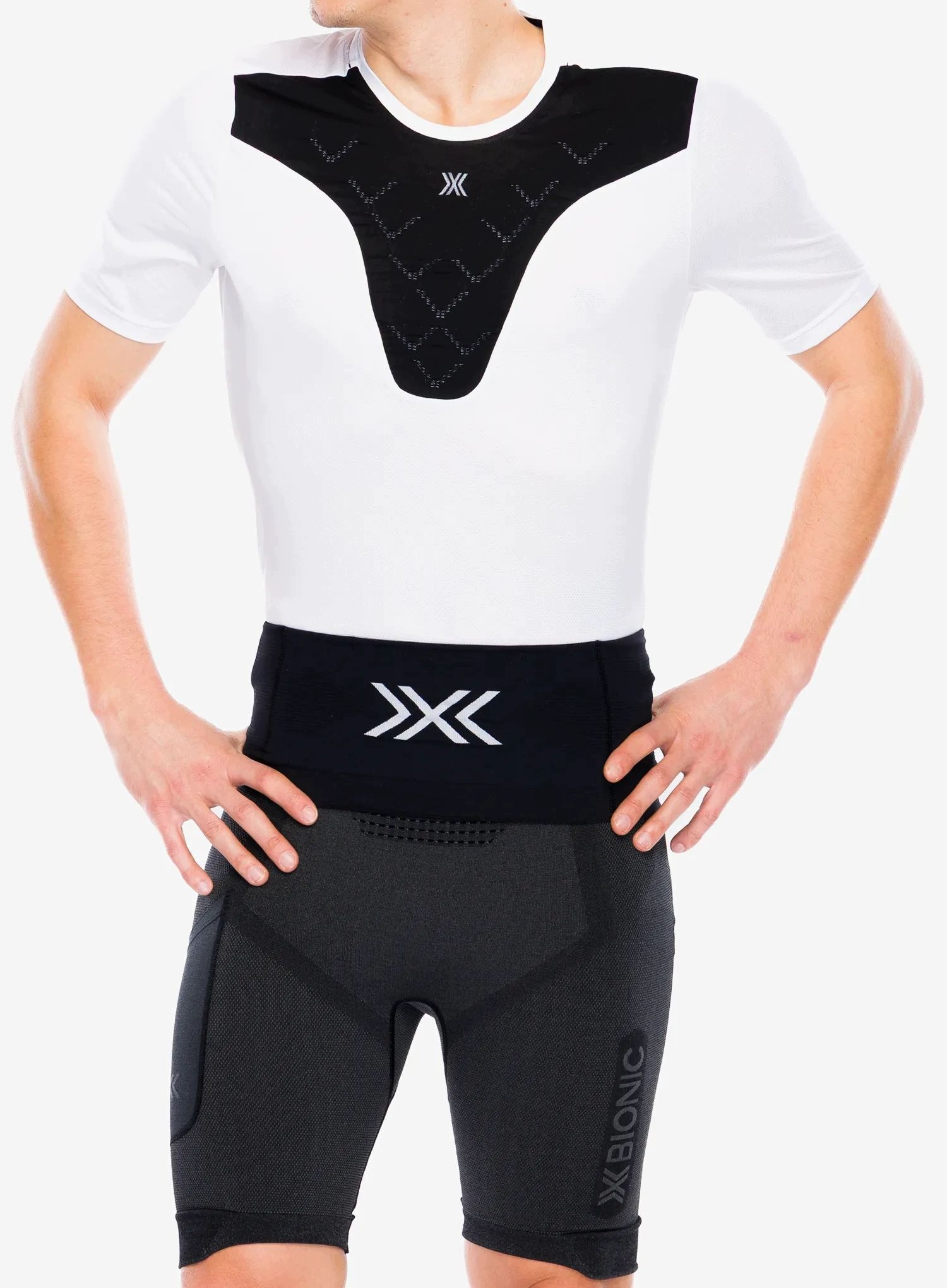 Běžecký pás X-Bionic Running Belt x black/x white XL