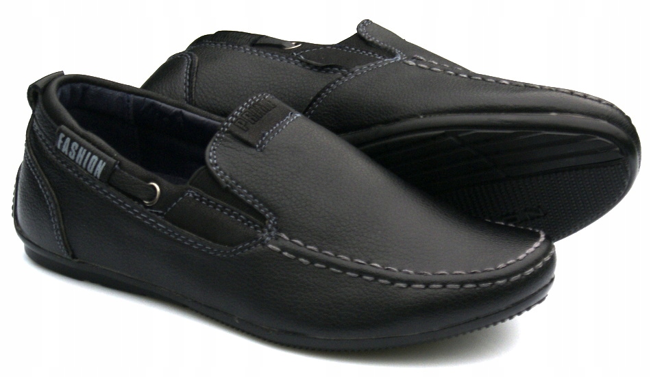 Fashion Czarne Mokasyny Wizytowe PRIME 20 cm - 31 Kod producenta 111221605