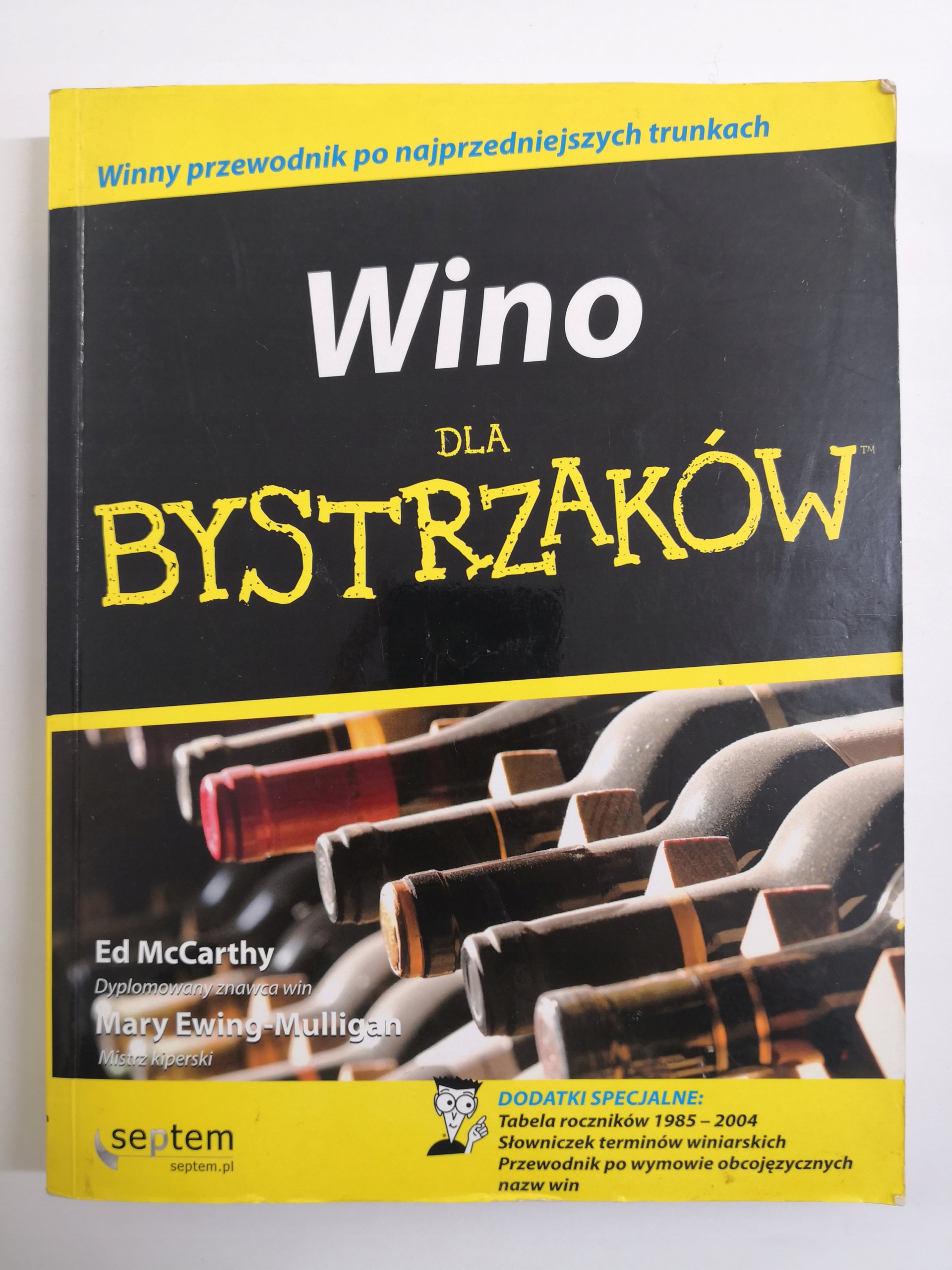 Wino dla bystrzaków Ed McCarthy UNIKAT ISBN 9788324618569