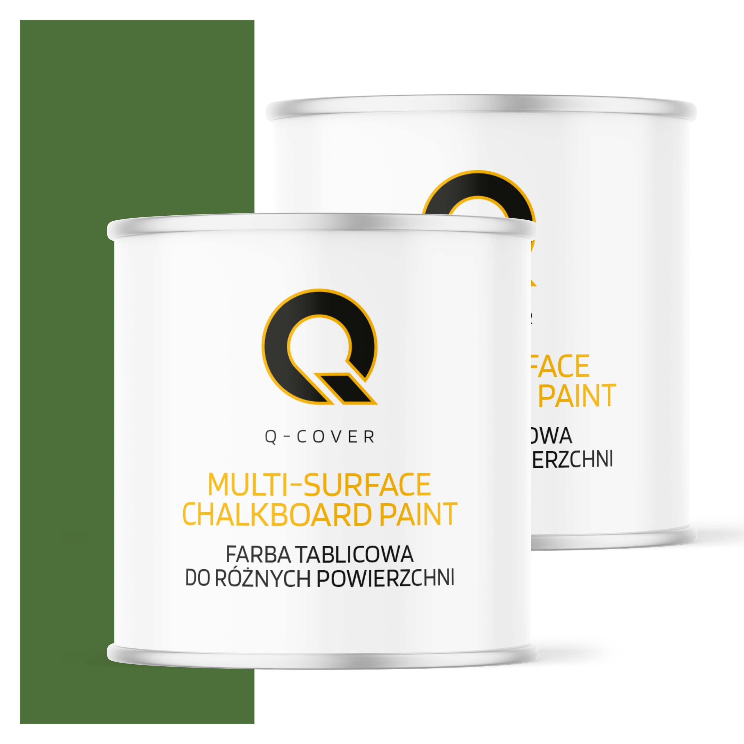 Dekoratívna tabuľová farba Dobre kryjúca 2,5L Zelená tráva RAL6010