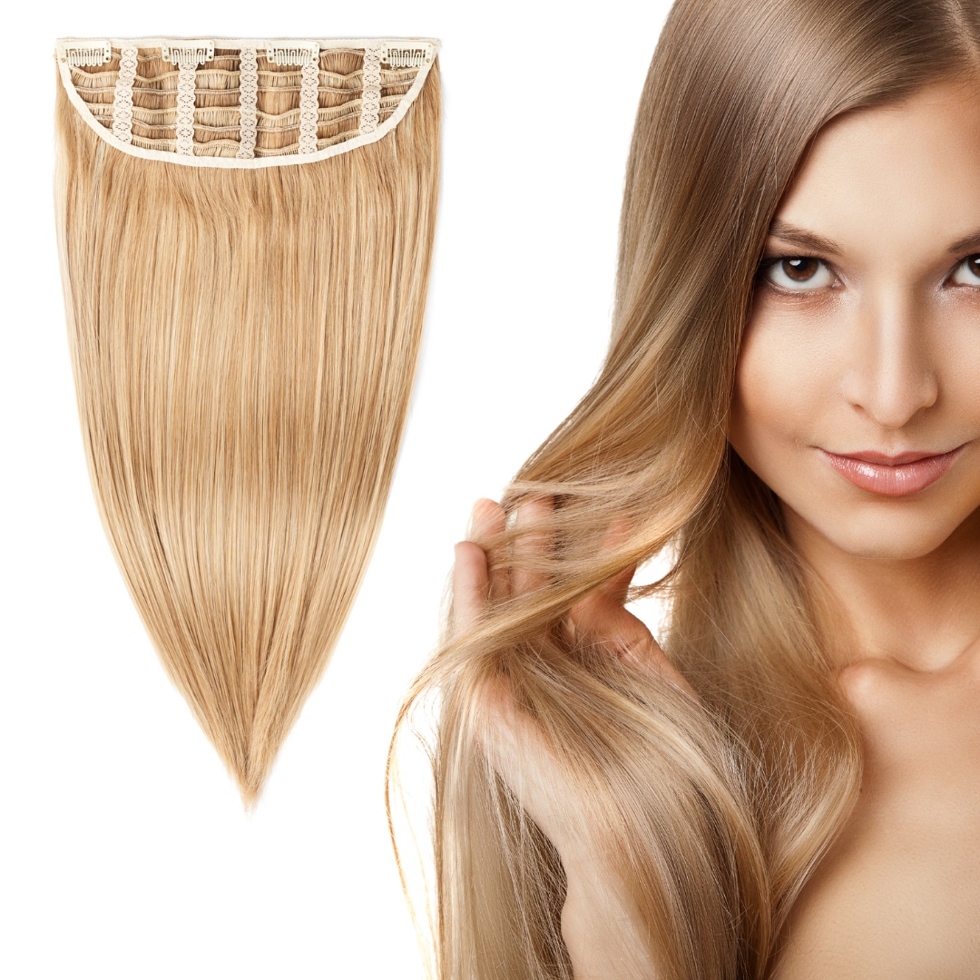 Syntetické vlasy páska Clip In #butterscotch